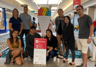 CANstruction® display at Kahala Mall benefits Hawaii Food Bank